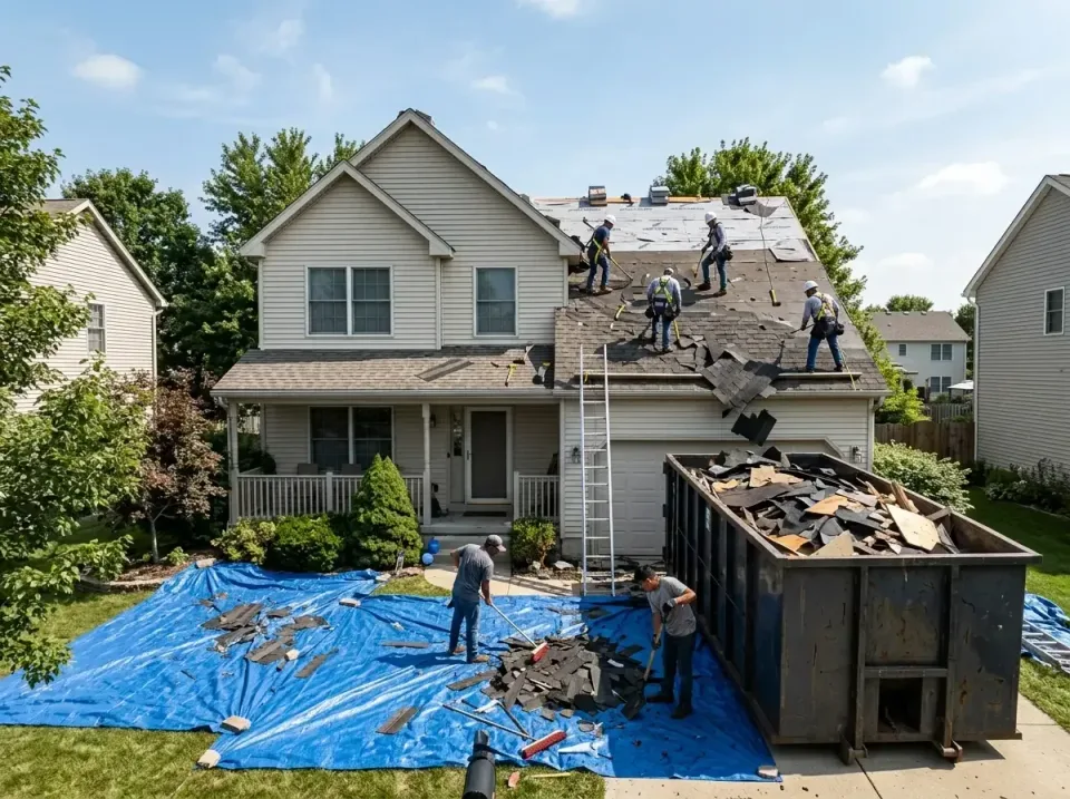 roof-replacement-debris-remova-004 — frequently asked questions, Cheapest Dumpster Rentals in Rockford, IL